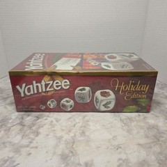Yahtzee Holiday Edition Christmas Family Dice Game Hasbro USAopoly New Sealed