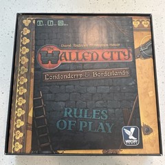 The Walled City: Londonderry & Borderlands (Board Game, 2014) Mercury COMPLETE