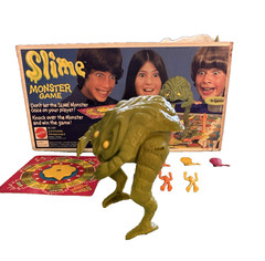 Vintage Slime Monster Board Game. Mattel 1977 – 2387. Near Complete. RARE.