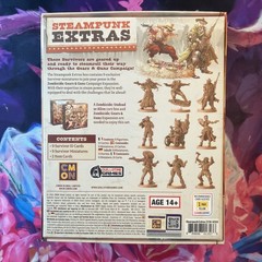 New Sealed CMON Steampunk Extras KS Exclusive Zombicide Undead or Alive