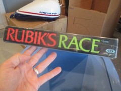 New Old Stock Vintage 1982 Ideal Rubiks Race Game Rubiks Cube Toy 2187-3