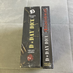 D-Day Dice Do or Die Board Game + Atlantikwall Expansion Valley Games NEW