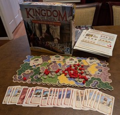 Kingdom Builder Board Game and Nomads Expansion (2012 Spiel des Jahres Winner)