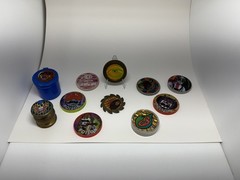 Pog slammer lot! 140 Pogs! W/ 10 Slammers Huge Variety! See Pics & Description!