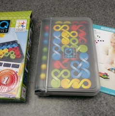LCR Left Center Right Dice Game Tin by George & Co plus IQ Twist by Smart Games