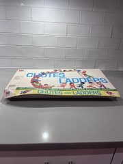Milton Bradley Chutes and Ladders Board Game 1970 2+ Players Ages 4-10 4555