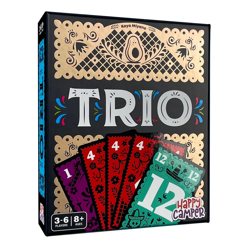 Family Card Game Trio Memory Luck 36 Players Ages 8 Plus Award Winning Travel