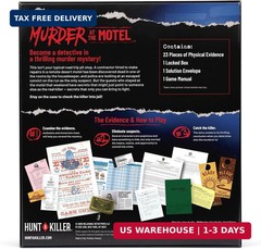 Hunt A Killer Murder at The Motel – an Immersive Murder Mystery Experience – for