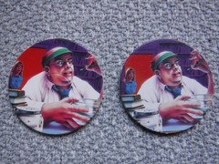 Pogs GOOSEBUMPS lot 1995 Parachute Press Vintage (3 Cheerios pogs)