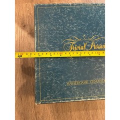 Trivial Pursuit Master Game Genus Edition Unisex OS Blue Good Vintage 1984 Board