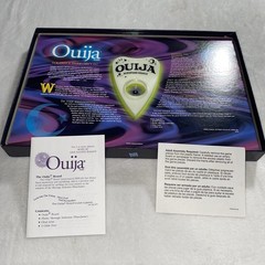 Vintage Ouija Board Glow in the Dark Complete Rare 2001 Halloween Party Game