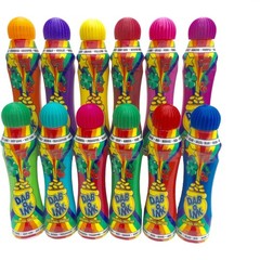 Deluxe 12 Pack of 3oz Mixed Color Bingo Daubers – Perfect for Game Nights