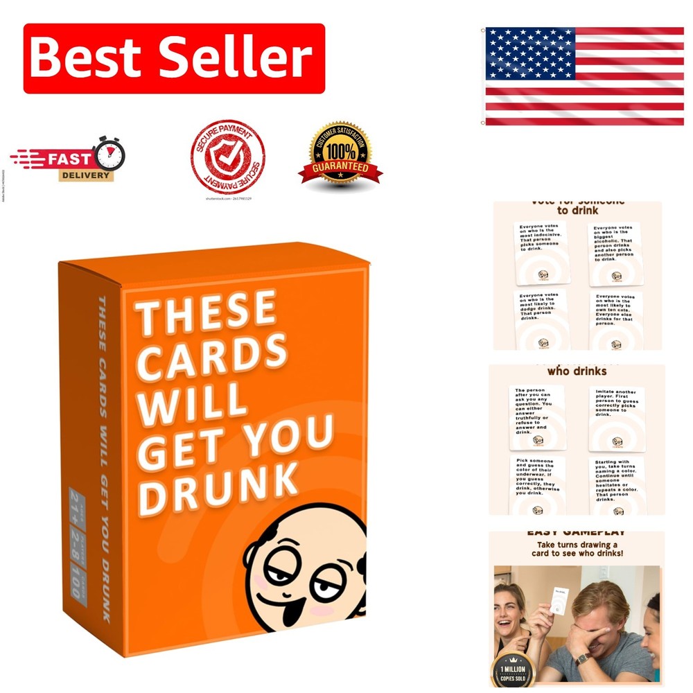 Engaging Adult Card Game – Perfect for Parties, Pregames, and Laughs
