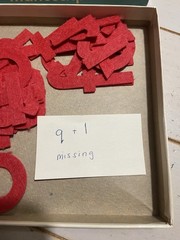 Vintage 1950’s Milton Bradley Felt Letters Original Boxes Upper/Lower Case