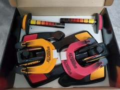 POWER PITCH CATAPULT LAUNCHED HORSESHOES 2005 BY MONKEY BUSINESS SPORTS