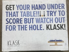 Klask Magnetic Skill Game Tabletop Board Game with Box-Preowned/Complete