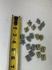 Transogram Strategic Command Game Metal PARTS/PIECES 1962
