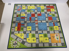 Vintage 1953 1960 Park And Shop Milton Bradley Board Shopping Game 4300 Complete