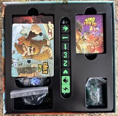 King of Tokyo Board Game COMPLETE Iello 2015 GigaMonster Richard Garfield