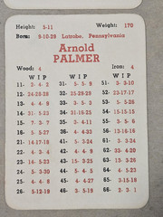 1962 APBA Golf Orig 18 Holes, Shot Board, Player Cards, 3of4 Metal Ball Markers!