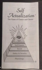 Self Actualization Board Game 1990