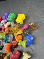 Lot of 60 Random and 3 Monster Gogos Crazy Bones B