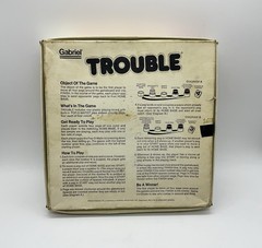 VINTAGE 1977 Gabriel Trouble Pop-O-Matic Game COMPLETE