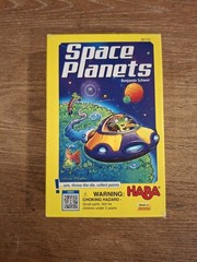 Space Planets Game by Haba Dice Throwing Ages 6-99 Made in Germany