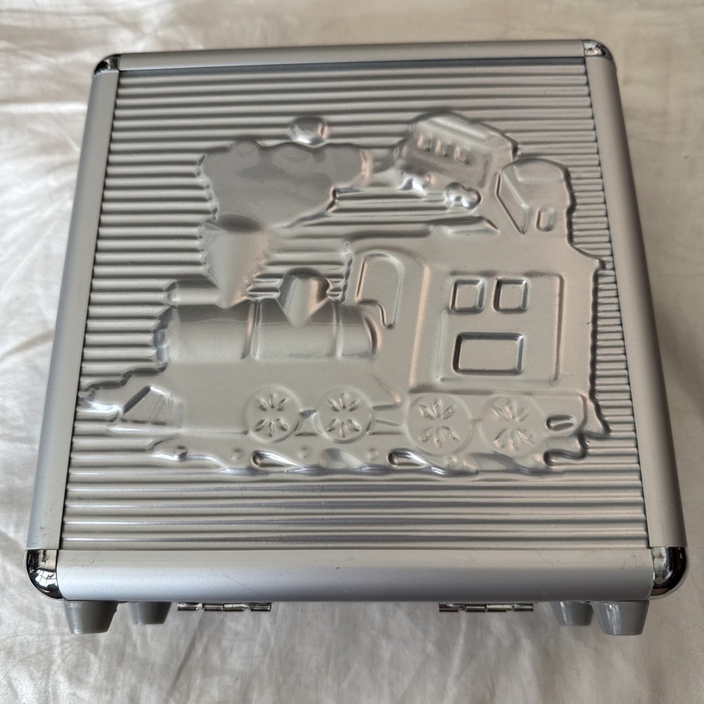 Cardinal’s Mexican Train Dominoes Double 12 W/Aluminum Case & Inst. ** Free S/H