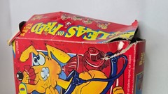 Vintage 1993 Fleas On Fred Tyco Game Tested Missing Pieces Damaged Box Heavy Use
