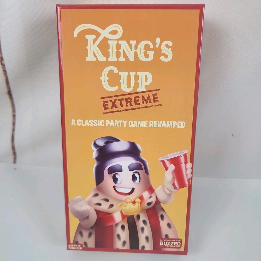 King’s Cup Extreme Drinking Game 2021 21 And Up Adult Game Card