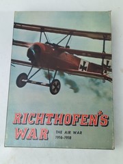 RICHTHOFEN’S WAR “The Air War 1916-1918”- Avalon Hill – Complete