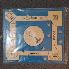 STERLING Games Large Wooden Labyrinth Marble Ball Tilt Maze Golf Baseball Boards