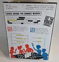 Banned Words Party Game Ages 12+ 4 or more players Wonder Forge OPEN BOX