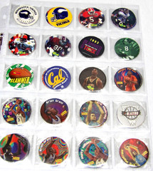 Pogs!• Sports Themed!• 280 Wrapped/Sleeved Pogs!• NFL• NBA• MLB• NHL• FIFA•