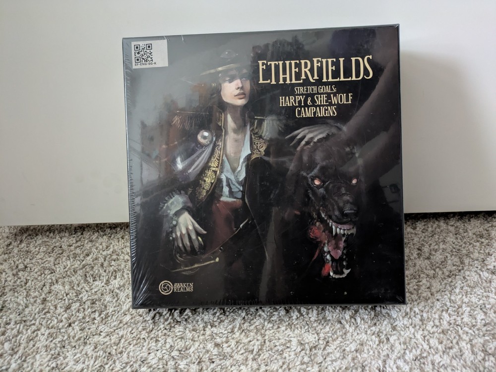 ETHERFIELDS Expansions: Harpy and She-Wolf And Stretch Goals -Sealed-