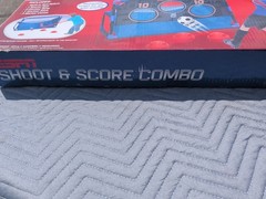 ESPN Rookie Camp Shoot & Score Combo game set, designed for indoor or outdoor…