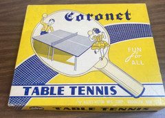 Vintage Coronet Table Tennis By Allied Victor Mfg. Complete