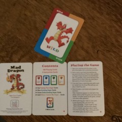 Mad Dragon Anger Control Card Game for Children 6-12 Years ADHD Therapy Game