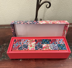 Galison Liberty London Wood Floral Domino Set