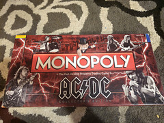 Hasbro Monopoly AC/DC Collector’s Edition Board Game, 2+ Players, Ages 8+