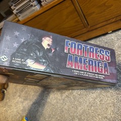 Fortress America Board Game 2nd Second Edition Fantasy Flight Games UNPUNCHED