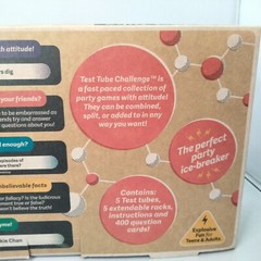 Ridley’s Test Tube Challenge The Social Experiment Party Game Adults Teens NEW