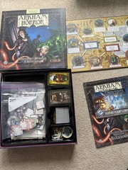 Arkham Horror 2nd Edition Board Game Lot – Base & 5 Expansions