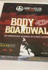 Hunt a Killer Body on the Boardwalk Complete Murder Mystery Game 2021 New Opened
