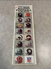 VINTAGE NFL NATIONAL FOOTBALL LEAGUE ALL-PRO FOOTBALL GAME RULES BY IDEAL 1967