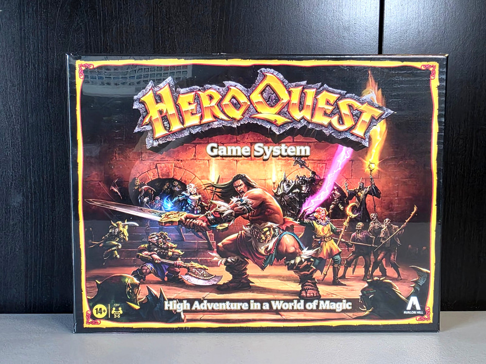 Avalon Hill Hero Quest Game System -Age 14+, 2-5 Players, New & Sealed