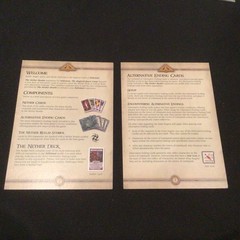 Rare BETA PLAYTEST Talisman Revised 4th Edition Game Expansion THE NETHER REALM
