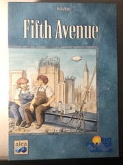 Fifth Avenue Board Game by Rio Grande Games (2004) Strategy City Building