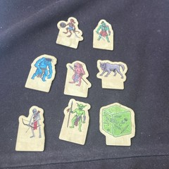 Iron Helm Board Game Wooden Accessories Miniatures